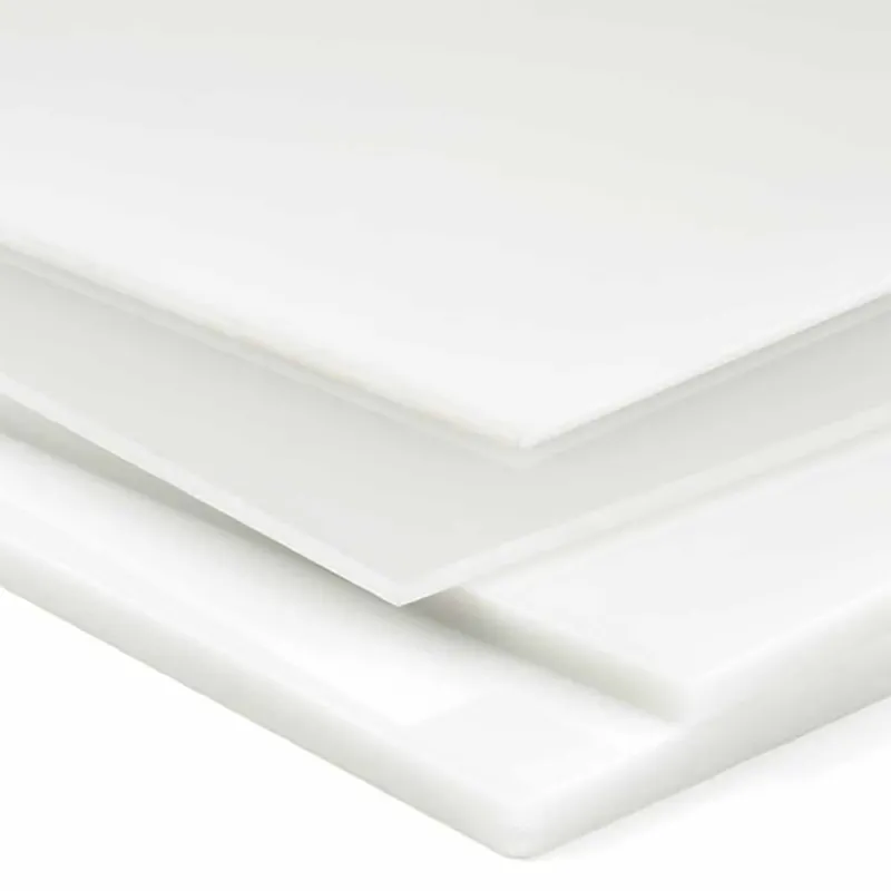 PMMA Extrudé Recyclé Blanc Opaque | Gamme Eco-responsable