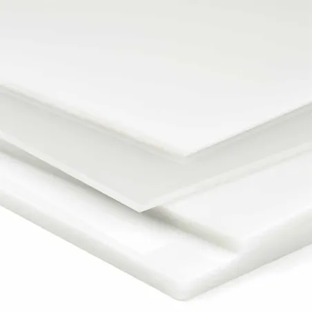 PMMA Extrudé Recyclé Blanc Opaque | Gamme Eco-responsable