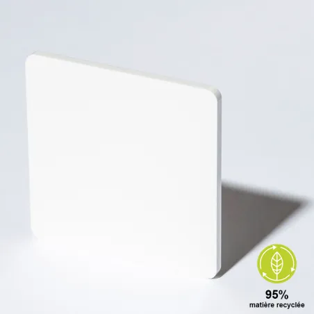 PMMA Extrudé Recyclé Blanc Opaque | Gamme Eco-responsable