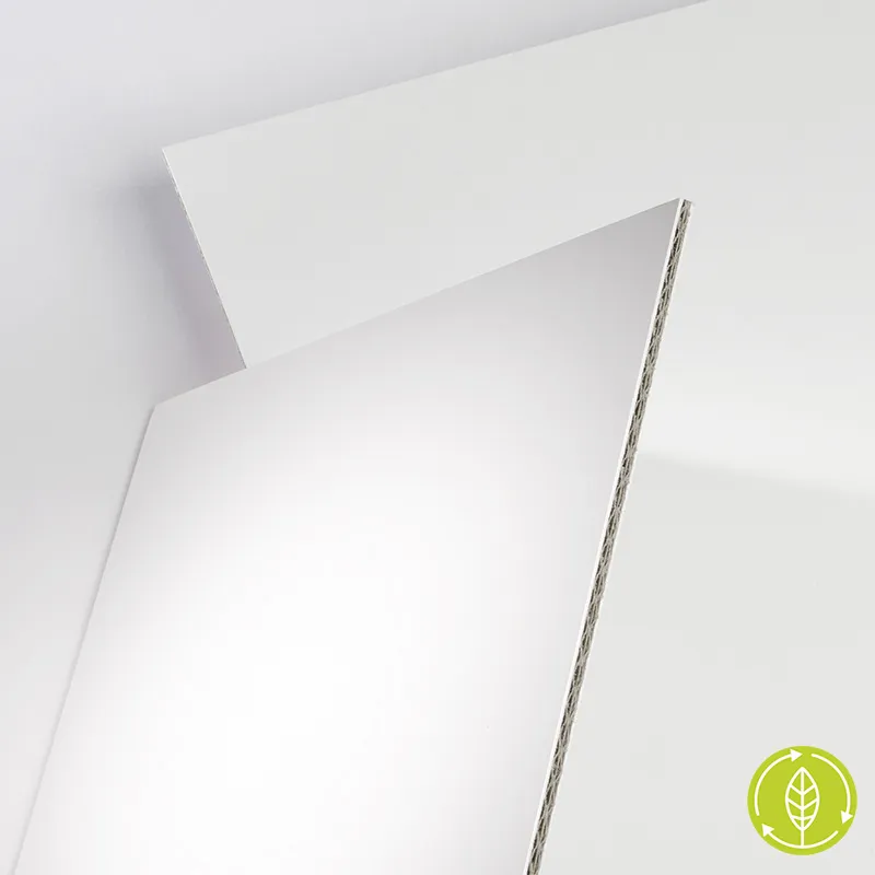 DISPA® re Blanc I Panneau en papier écologique DISPA® re Blanc I Panneau en papier écologique