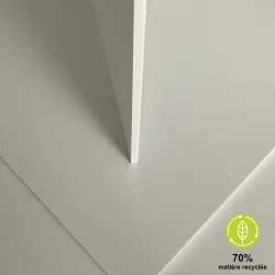 PS Choc Blanc Mat Recyclé | Gamme Éco-Responsable SUNCLEAR