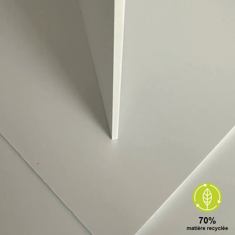 PS Choc Blanc Mat Recyclé | Gamme Éco-Responsable SUNCLEAR PS Choc Blanc Mat Recyclé | Gamme Éco-Responsable SUNCLEAR