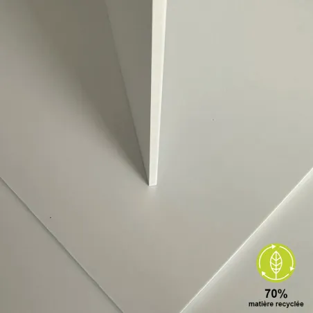 PS Choc Blanc Mat Recyclé | Gamme Éco-Responsable SUNCLEAR