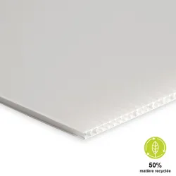 Polypro Alvéolaire Recyclé Blanc 600g