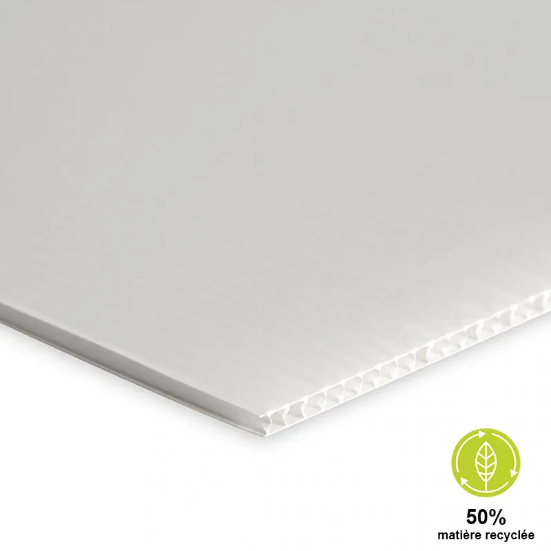 Polypro Alvéolaire Recyclé Blanc 600g