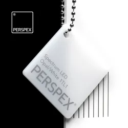 PERSPEX® Coulé Blanc Diffusant Spectrum LED