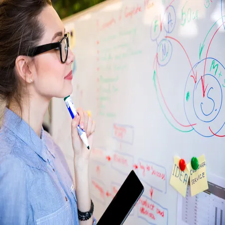 STEELBOND® Whiteboard I Tôle acier magnétique et effaçable