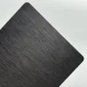 Tôle Aluminium Brossé Anodisé - Noir | Qualité laser Tôle Aluminium Brossé Anodisé - Noir | Qualité laser