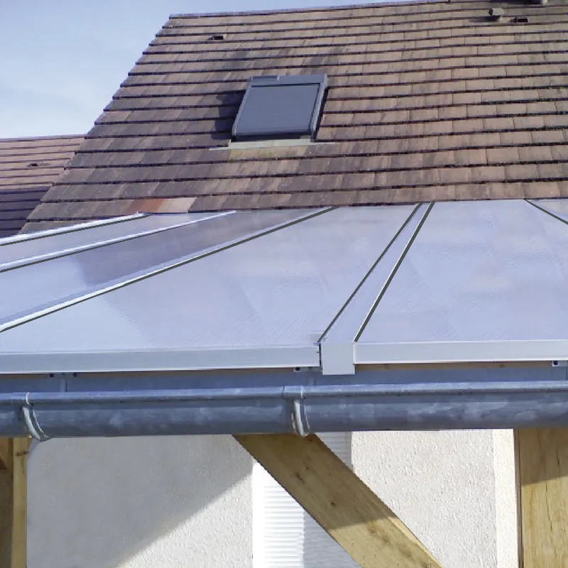 Profil pareclose aluminium I Pour couverture I Sunclear Profil pareclose aluminium I Pour couverture I Sunclear