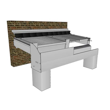 Kit 5 arrêts de plaque I Pour profilés aluminium