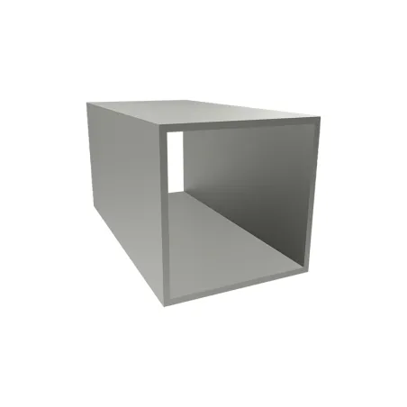 Tubes carrés aluminium I Alliage 6060 T6