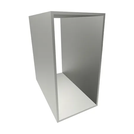 Tubes rectangulaires aluminium I Alliage 6060 T6