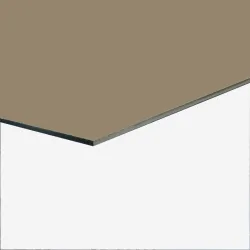 Tôle aluminium couleur - Aspect satiné 25% | Disponible à la plaque