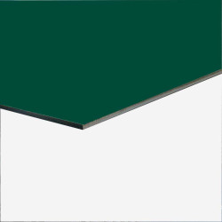 Tôle Aluminium Vert mousse 6005S - Aspect Satiné 35%
