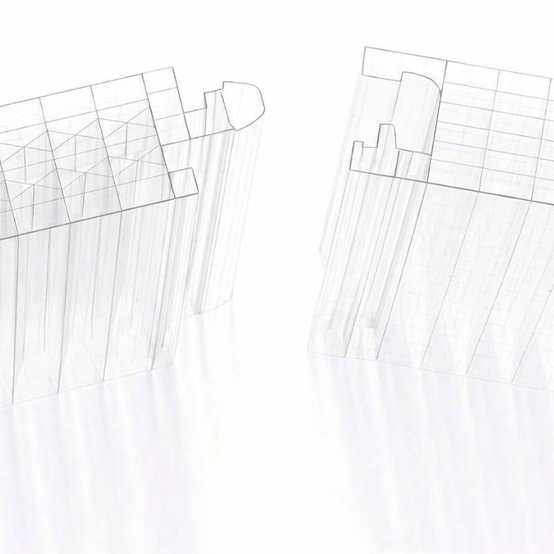 Plaque en polycarbonate emboîtable arcoPlus® 549