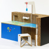 SKINABOARD® 3D Blanc I Carton alvéolaire