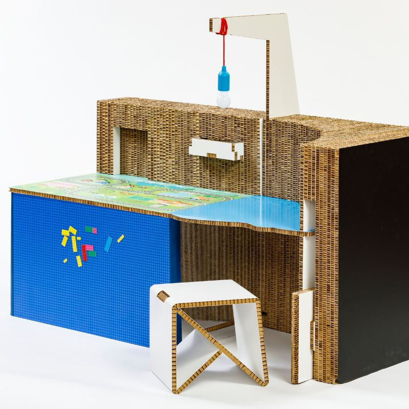 SKINABOARD® Havane I Carton alvéolaire