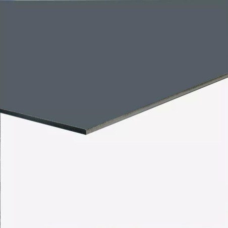 Tôle Aluminium Couleur - Aspect Satiné 35%