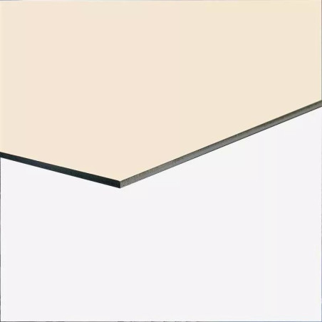 Tôle Aluminium Couleur RAL 1013 Satiné 1F