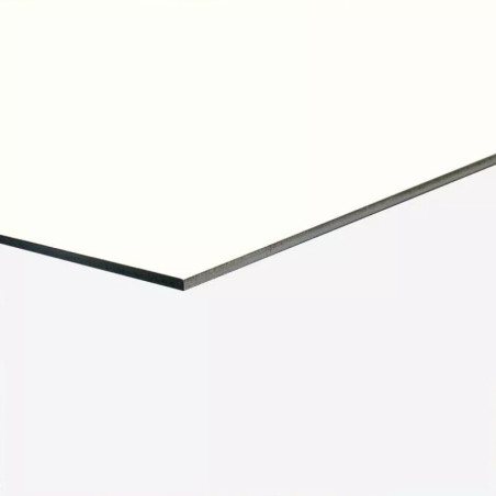 Tôle Aluminium Blanc 9016