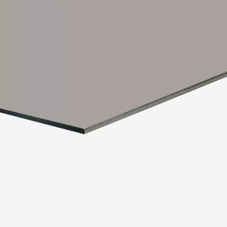 Tôle Aluminium Couleur - Aspect Métallisé Satiné 25%