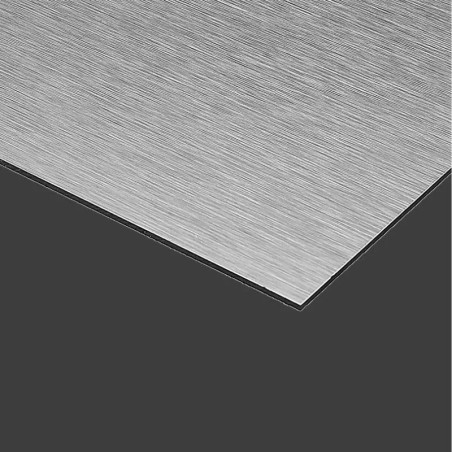 DIBOND® Aspect Métal Brossé