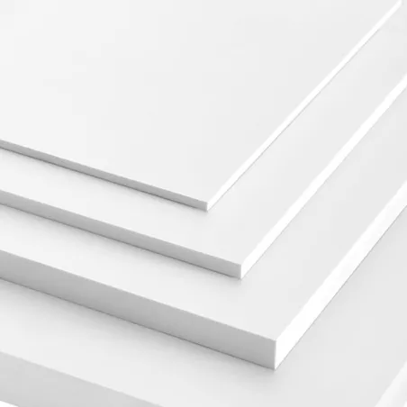 Plaque PVC expansé | Qualité Blanc M1