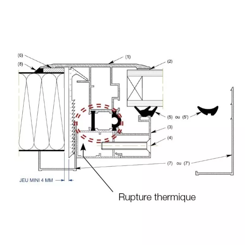 Puit de lumière ISOTOIT® | Fenêtre pour toiture de véranda Puit de lumière ISOTOIT® | Fenêtre pour toiture de véranda