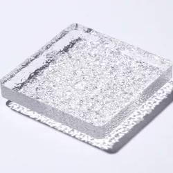 PMMA Extrudé Structuré | Plaque incolore