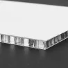 Panneau blanc RAL 9016 larcore avec noyau nid d'abeille en aluminium