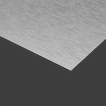 DIBOND® Métal Brossé - 6 aspects | En stock
