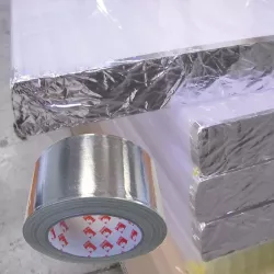 Ruban adhésif aluminium plein I Pour Polycarbonate Alvéolaire