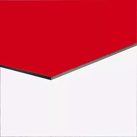 Tôle aluminium couleur - Aspect brillant | Disponible à la plaque