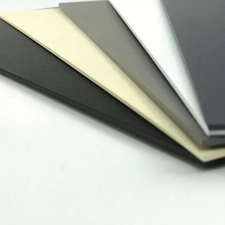 Tôle aluminium couleur | Aspect texturé