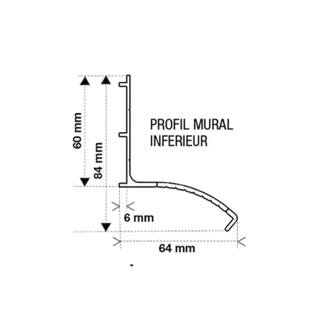 Profil aluminium mural I Toiture & Couverture