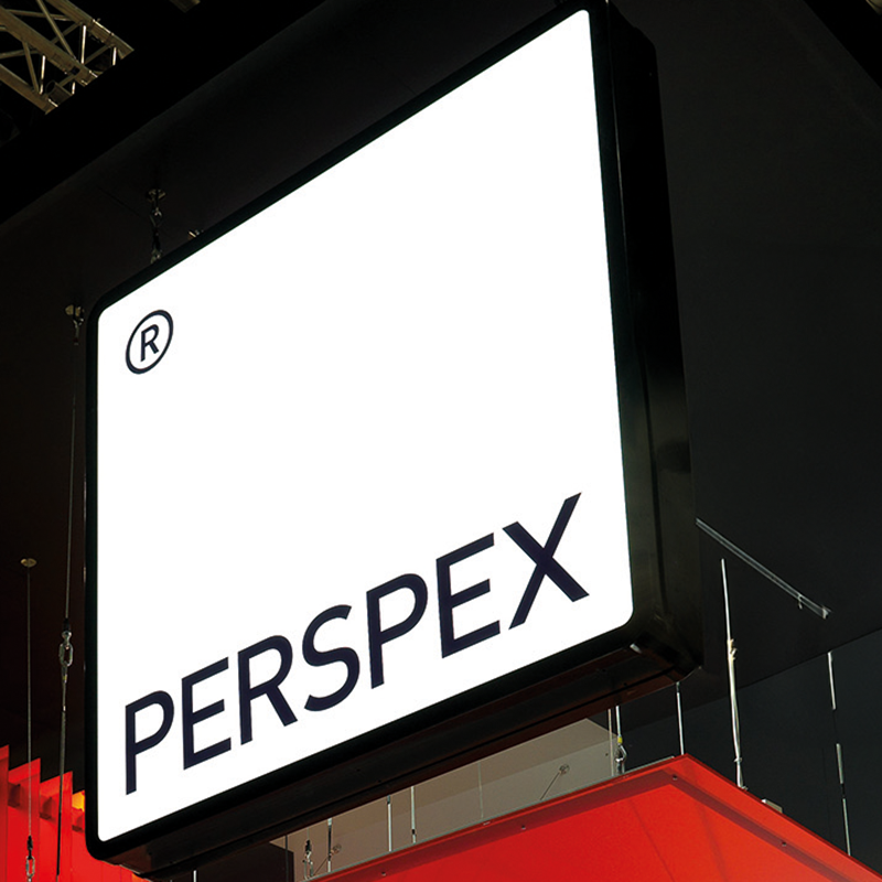 Vitrage en plaques de plexi PERSPEX