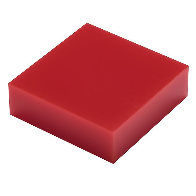 Bloc de PMMA Coulé Diffusant LED System, de la marque ALTUGLAS™, couleur Red Passion