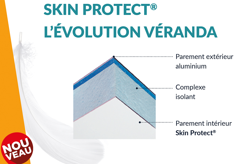 Nouveauté : le panneau de véranda ISOTOIT® Skin Protect®